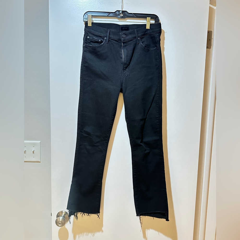 MOTHER Insider Crop Step Fray Not Guilty Jeans
